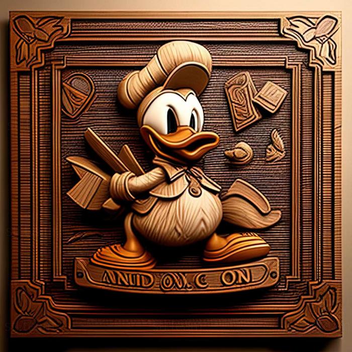 3D модель Гра Donald Duck Goin Quackers (STL)